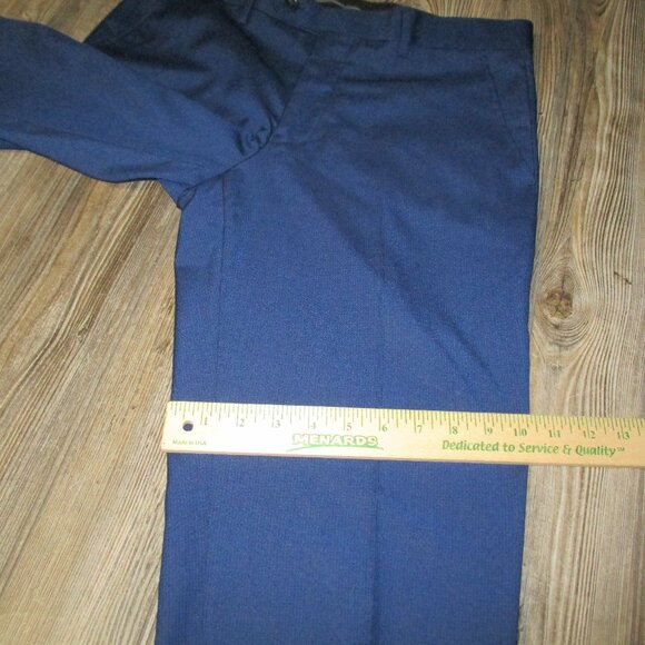 COMBATANT GENTLEMEN Blue Mini Windowpane Pants Size 30X30 Msre 31.5x29 - Picture 8 of 12